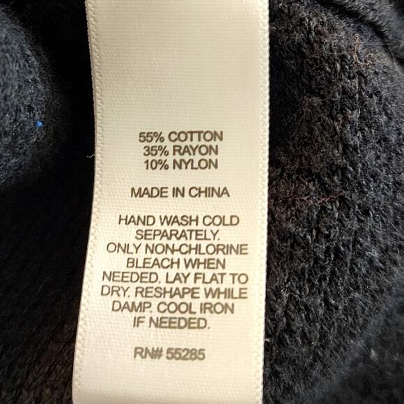 Express zippered back Dolman‎ sleeve scoop neck sweater size medium - Picture 4 of 7